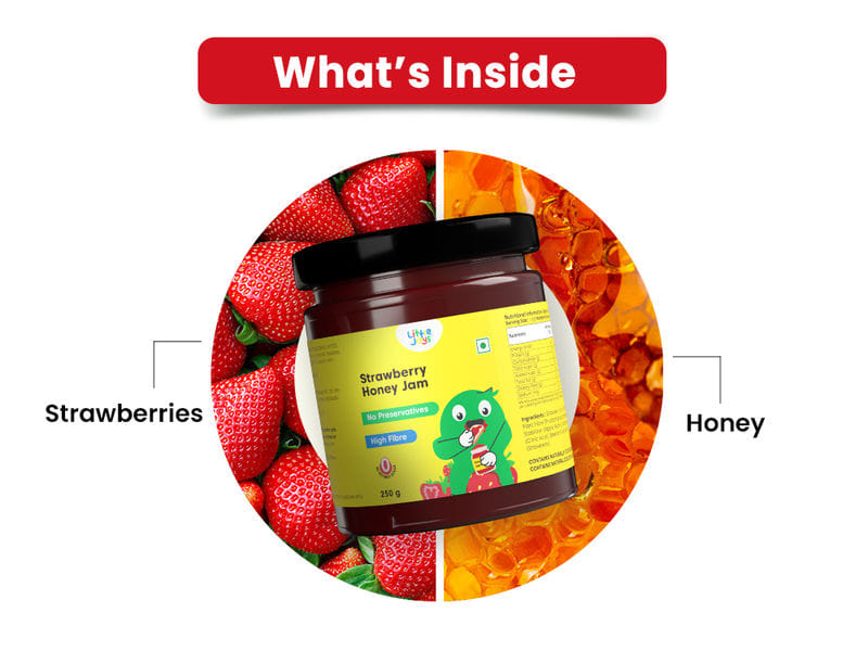 Buy Healthy Tomato Sauce Squeeze + Strawberry Honey Jam- Little Joys